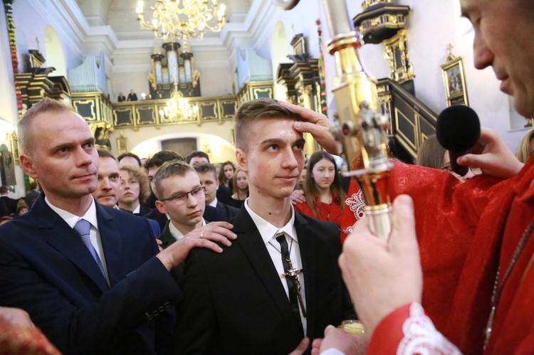 Bierzmowanie w Nowym Wiśniczu