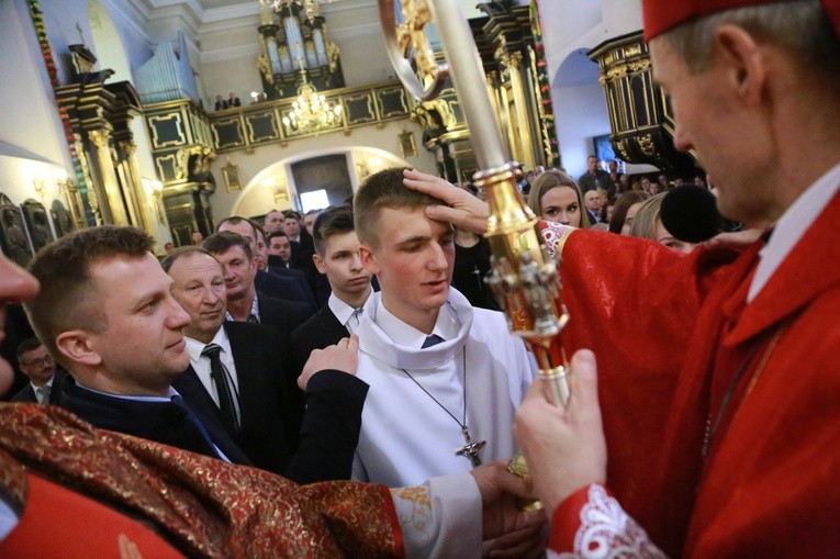 Bierzmowanie w Nowym Wiśniczu