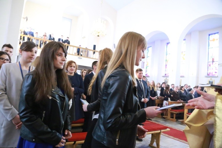 Bierzmowanie w Łąkcie Górnej