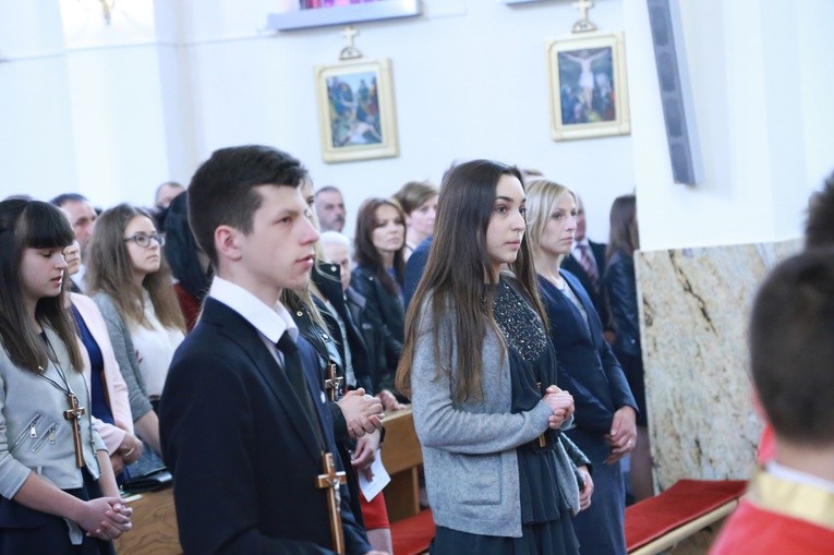 Bierzmowanie w Łąkcie Górnej