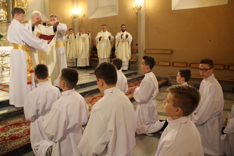 Błogosławnieństwo lektorów w Dębicy