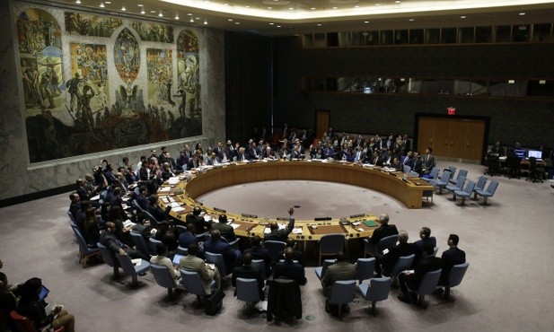 ONZ: Projekt rezolucji USA, Francji i W. Brytanii w sprawie Syrii