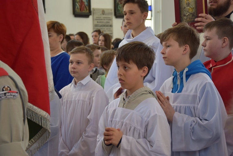 Poświęcenie kompleksu sportowego w Międzyborowie