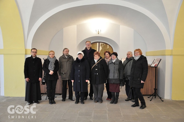 Wystawa z szatami liturgicznymi