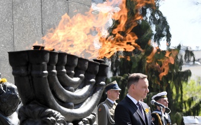 Duda: Tak jak Polakom, tak Żydom zależy, by prawda historyczna była jedna