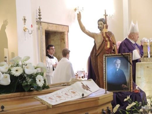 Pogrzeb śp. ks. prałata Józefa Śliża w Wapienicy