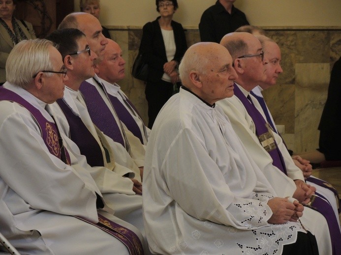 Pogrzeb śp. ks. prałata Józefa Śliża w Wapienicy