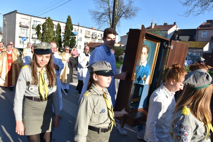 Przasnysz. Nawiedzenie w parafii św. Wojciecha