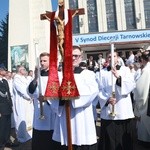 Inauguracja synodu. Nabożeństwo i procesja