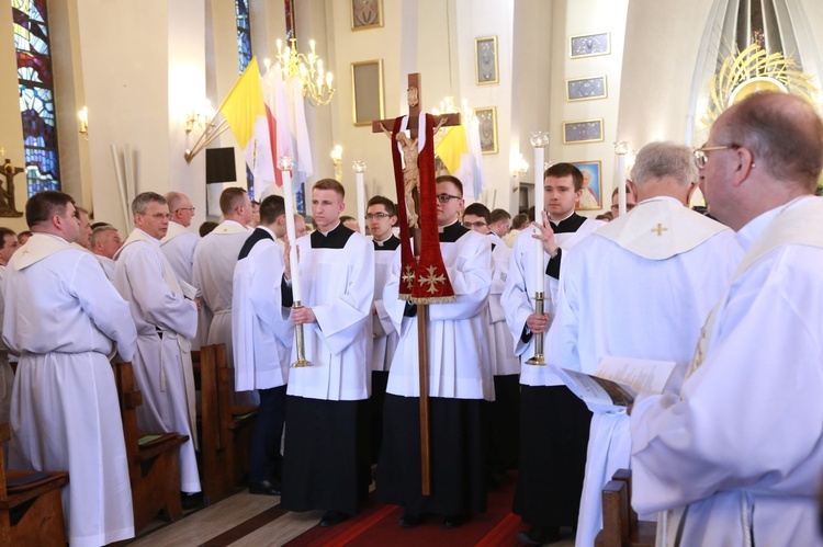 Inauguracja synodu. Nabożeństwo i procesja