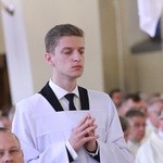 Inauguracja synodu. Nabożeństwo i procesja