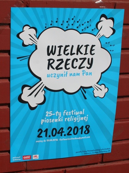 XXV Festiwal Piosenki Religijnej w Kostuchnie