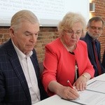 Podpisanie deklaracji zgody na wpisanie obchodów Barbórki na krajową listę niematerialnego dziedzictwa kulturowego