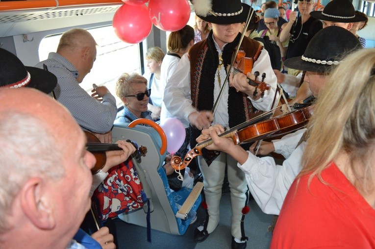 Start Podhalańskiej Kolei Regionalnej 