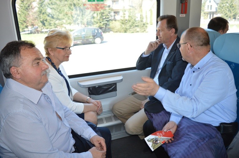 Start Podhalańskiej Kolei Regionalnej 