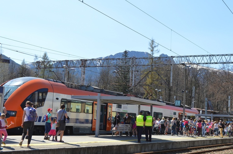 Start Podhalańskiej Kolei Regionalnej 