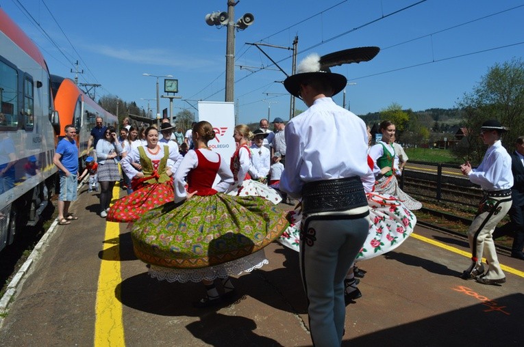 Start Podhalańskiej Kolei Regionalnej 