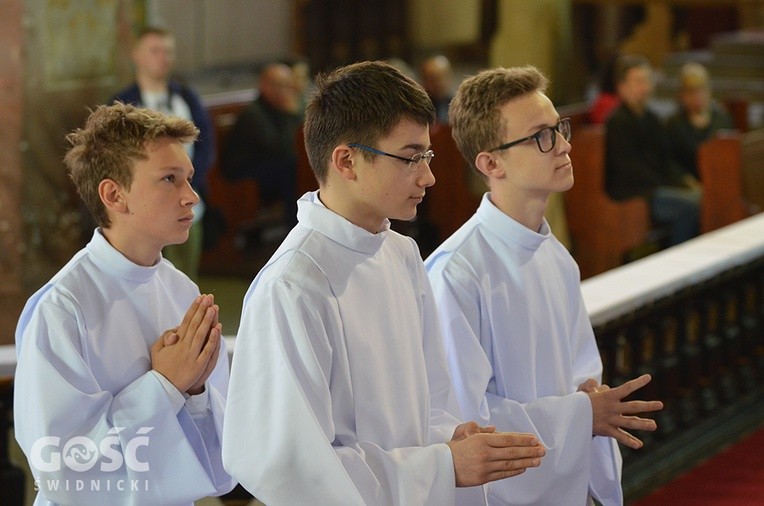 Błogosławieństwo lektorów i ceremoniarzy