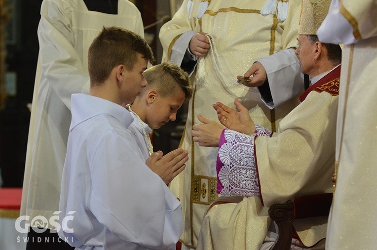 Błogosławieństwo lektorów i ceremoniarzy