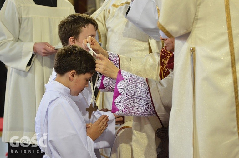 Błogosławieństwo lektorów i ceremoniarzy