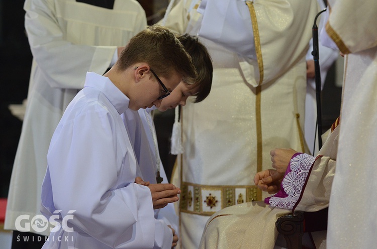 Błogosławieństwo lektorów i ceremoniarzy