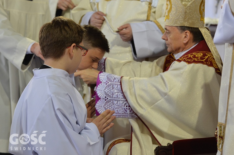 Błogosławieństwo lektorów i ceremoniarzy