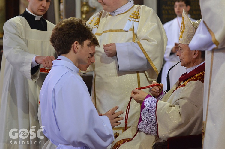 Błogosławieństwo lektorów i ceremoniarzy