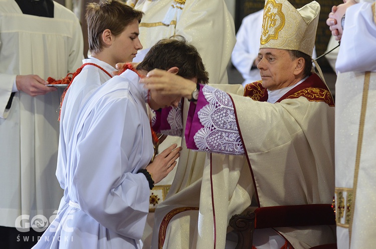 Błogosławieństwo lektorów i ceremoniarzy