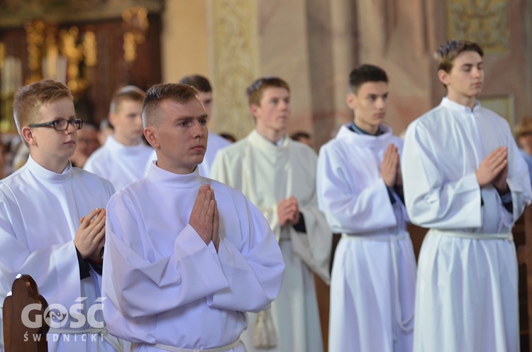 Błogosławieństwo lektorów i ceremoniarzy