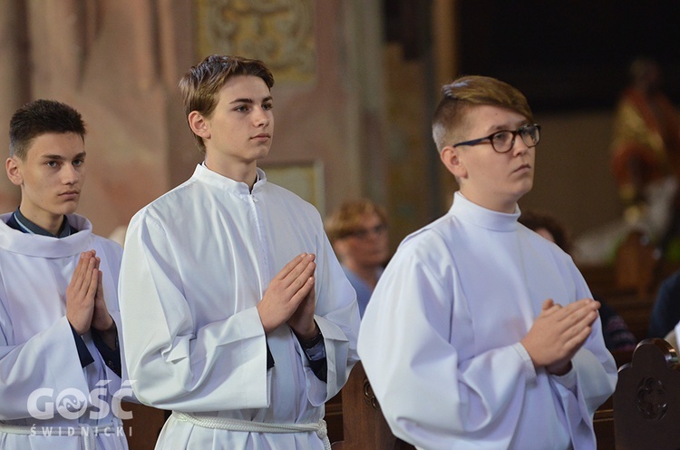 Błogosławieństwo lektorów i ceremoniarzy