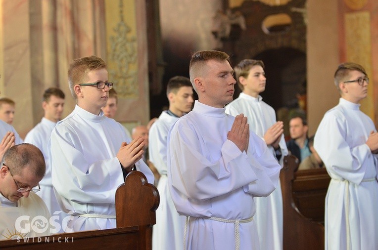 Błogosławieństwo lektorów i ceremoniarzy