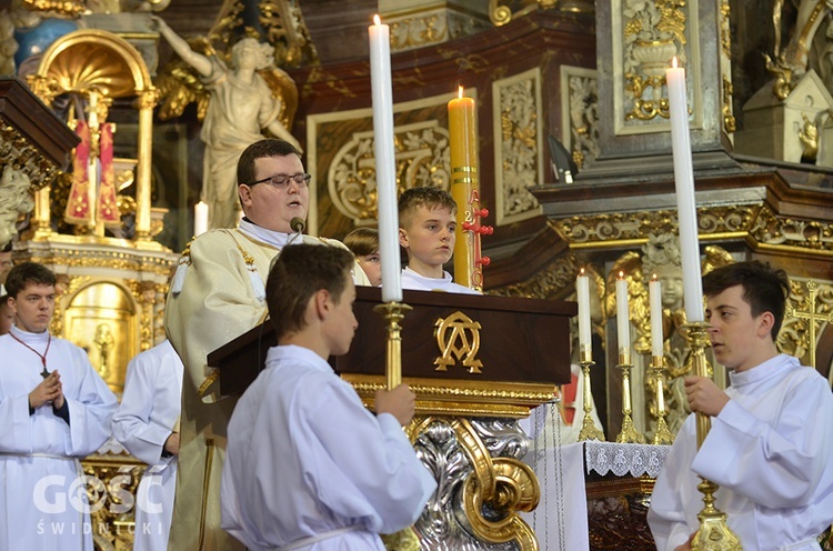 Błogosławieństwo lektorów i ceremoniarzy