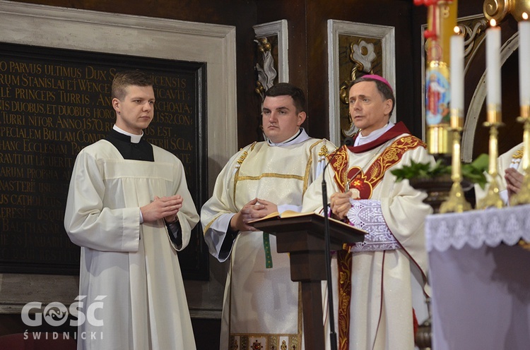 Błogosławieństwo lektorów i ceremoniarzy