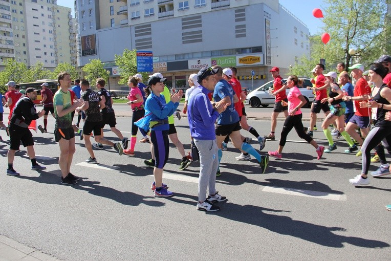 Maraton ulicami Warszawy