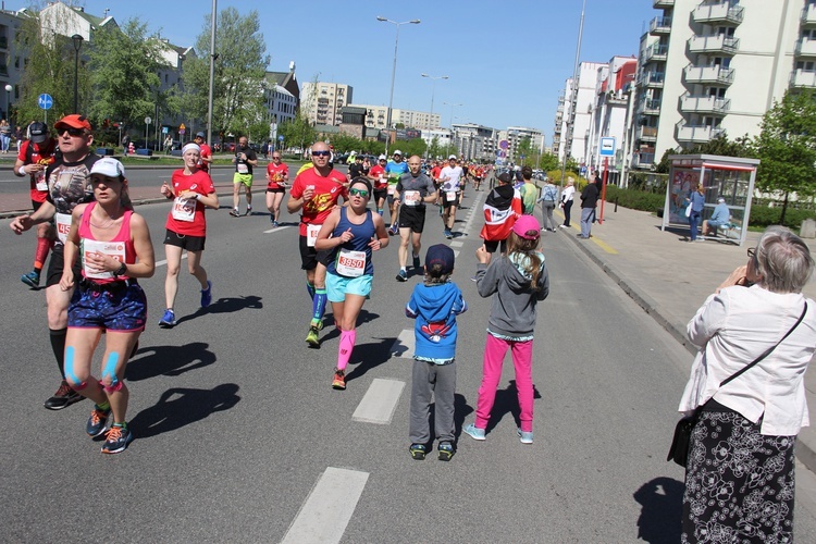 Maraton ulicami Warszawy