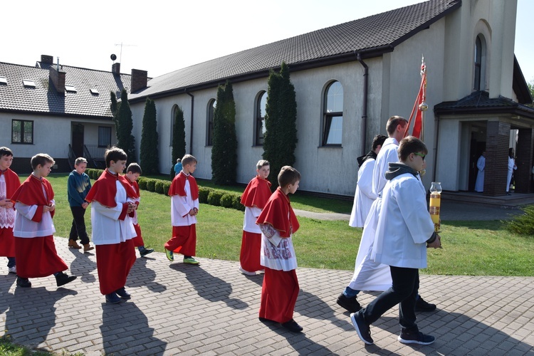 Przasnysz. Nawiedzenie w parafii Chrystusa Zbawiciela