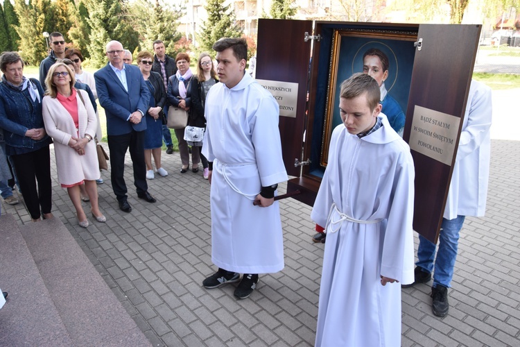 Przasnysz. Nawiedzenie w parafii Chrystusa Zbawiciela