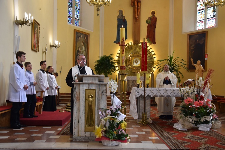 Przasnysz. Nawiedzenie w parafii św. Stanisława Kostki