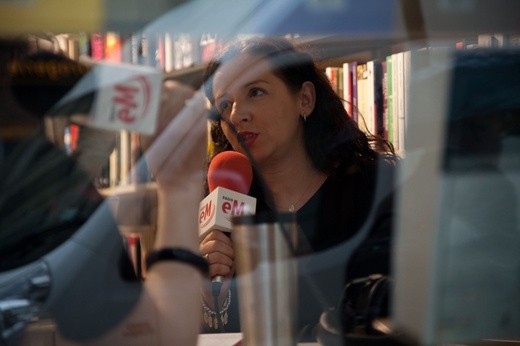 Radio eM w ksiegarni Bookszpan 