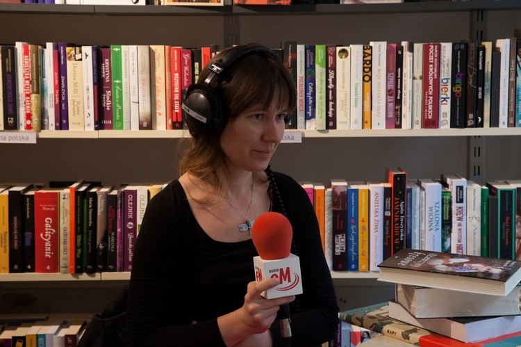 Radio eM w ksiegarni Bookszpan 