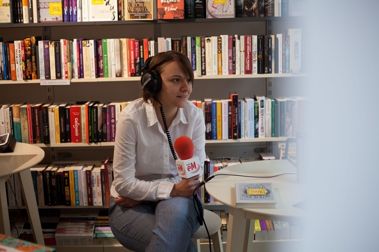 Radio eM w ksiegarni Bookszpan 