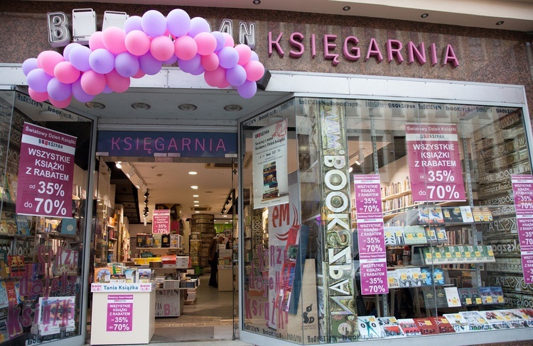 Radio eM w ksiegarni Bookszpan 