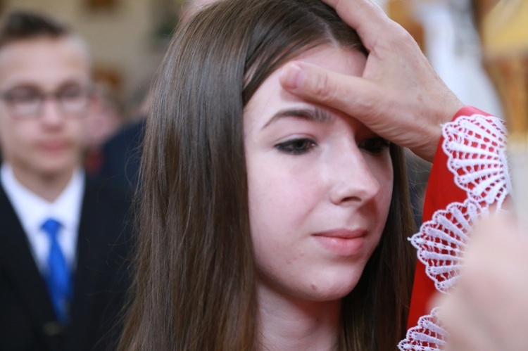 Bierzmowanie w Uściu Gorlickim