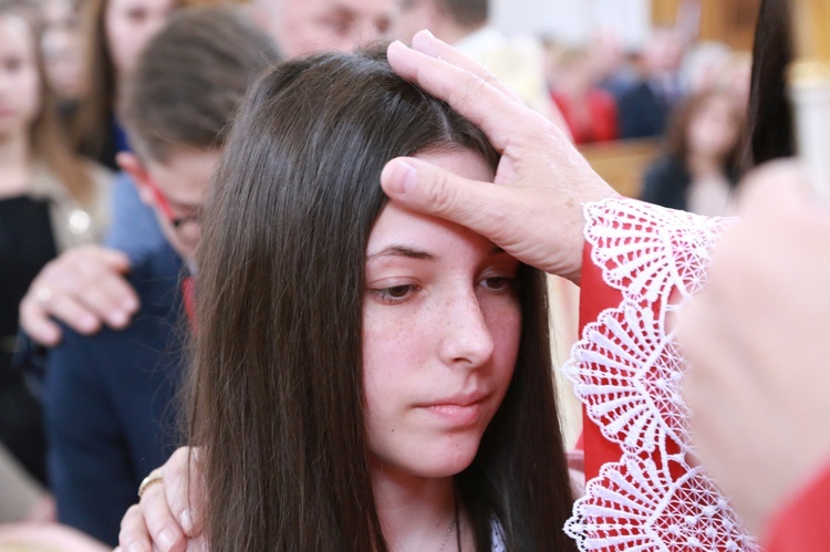 Bierzmowanie w Uściu Gorlickim