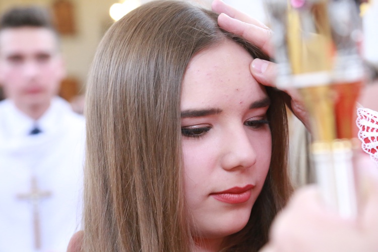 Bierzmowanie w Uściu Gorlickim