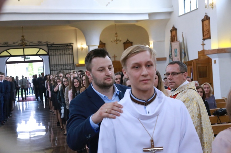 Bierzmowanie w Uściu Gorlickim