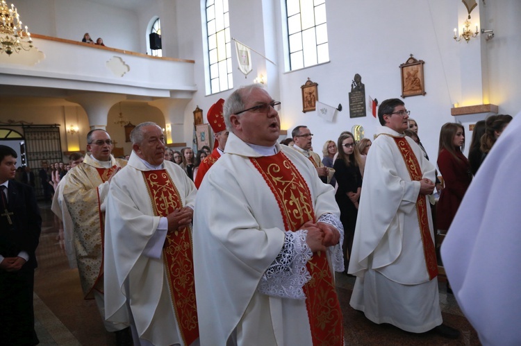 Bierzmowanie w Uściu Gorlickim