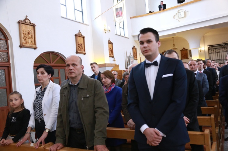 Bierzmowanie w Uściu Gorlickim