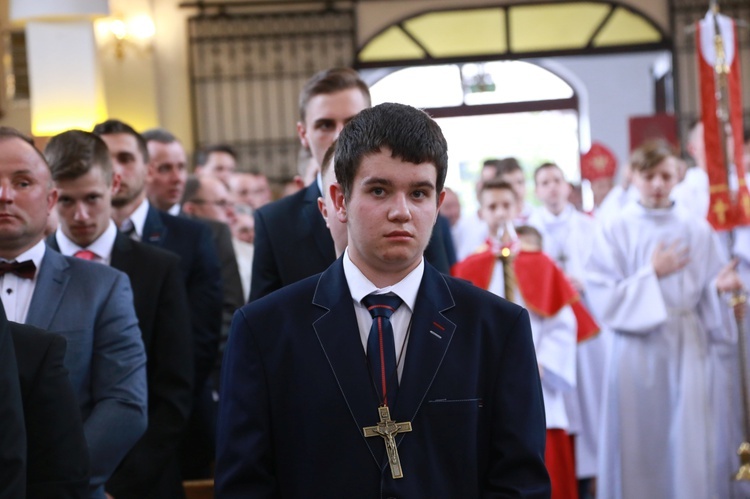 Bierzmowanie w Uściu Gorlickim