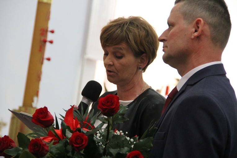 Bierzmowanie w Łękach Górnych